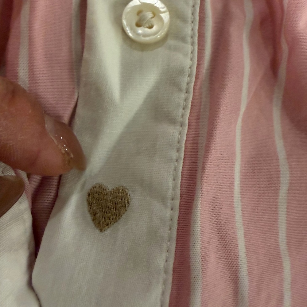 Alex Mill pink and White Striped Button Down Shirt XL - Picture 10 of 10